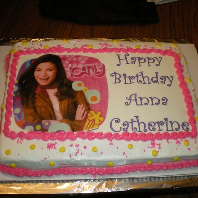 First Frosting Sheet