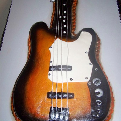 Guitar Cake