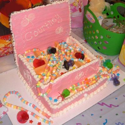 Jewelry Box Cake