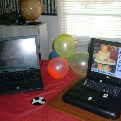 Laptop Cake