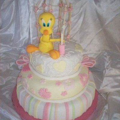 Tweety Cake