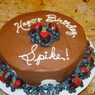 Strawberry/blueberry Chocolate Cake