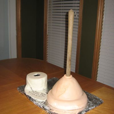 Plunger For Dh's 35Th Birthday