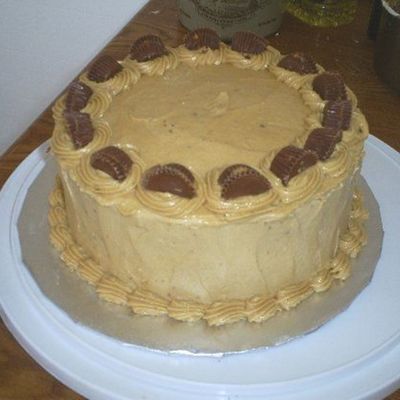 Creamy Peanut Butter Cake