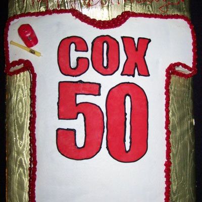 St. Louis Cardinals Shirt Cake
