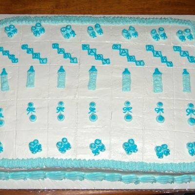 My First Baby Shower Cake