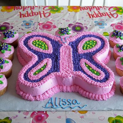 Butterfly Cake