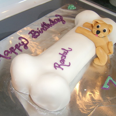 Dog Bone Cake