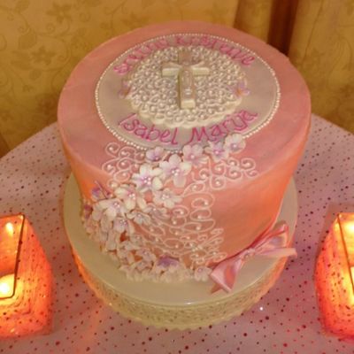 Isabel's Christening Cake