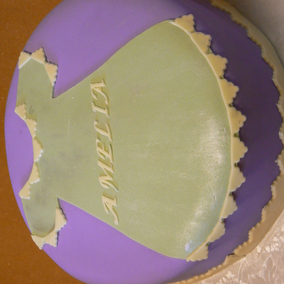 Ameila's Baby Shower Cake