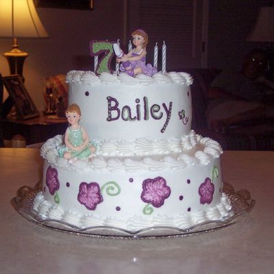 Ballerina Birthday Cake