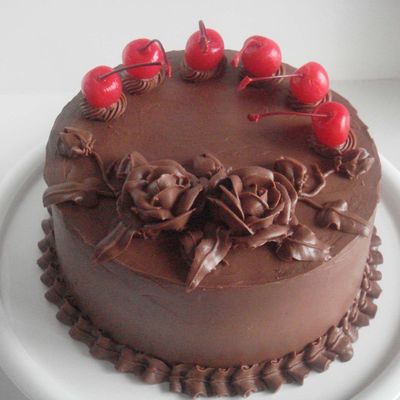 Triple Choco Caramel Cake