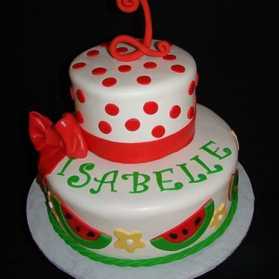 Watermelons & Polka Dots!