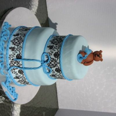 Damask Baby Shower