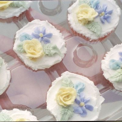 Spring Flowers Cupcakes