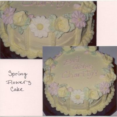 Spring Flowers Cake