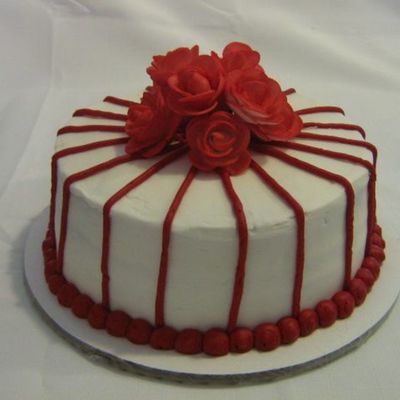 Red Roses And Stripes