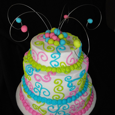 Bright Colors With Crazy Wire