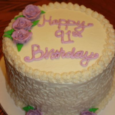 91St Birthday Cake