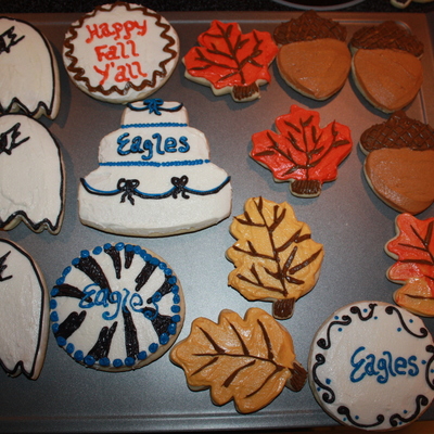 Eagles And Fall Cookies