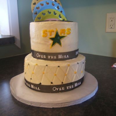 Over The Hill Dallas Stars Cake