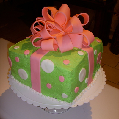 First Birthday "present" Cake