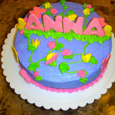 Butterfly Birthday Cake