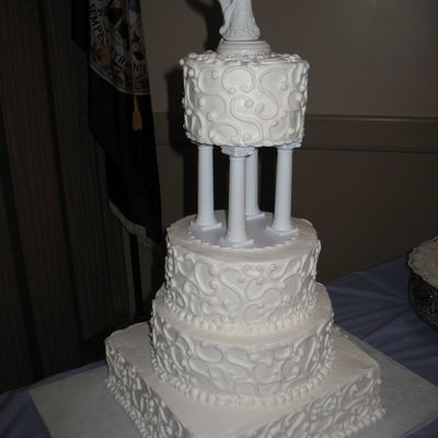 9/9/09 Wedding Cake