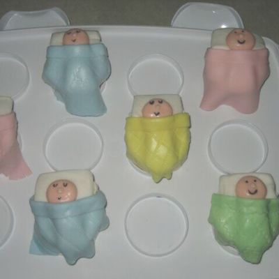 Baby Blanket Cupcakes