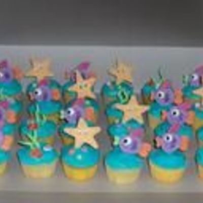 Under-The-Sea Cupcakes