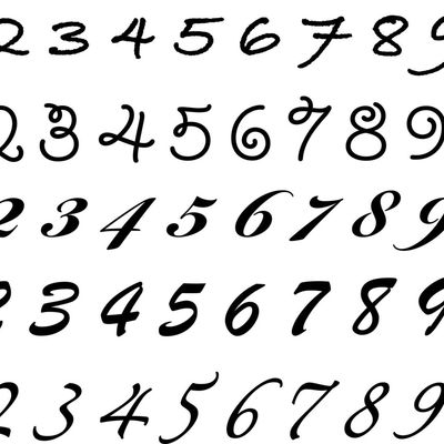 Script Numbers