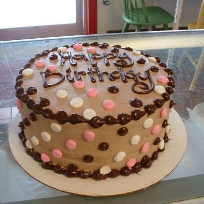 Chocolate Polka Dots