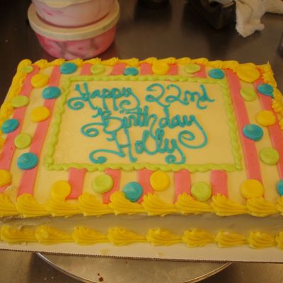 Neon Dots And Stripes