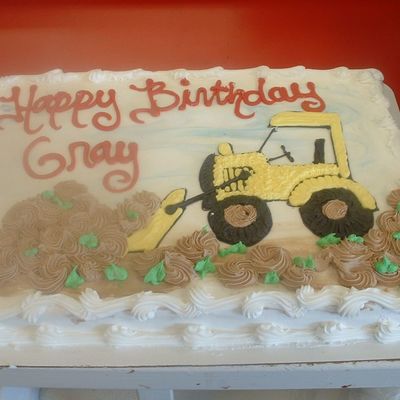 Bulldozer Cake