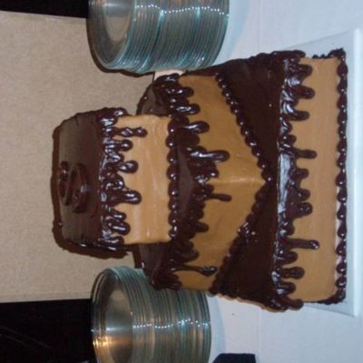 Caramel With Ganache Drip