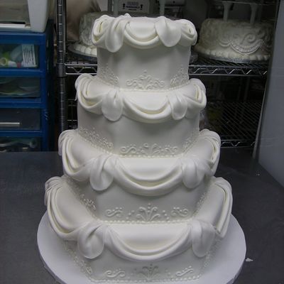 Hexagonal 4 Tier With Sidework