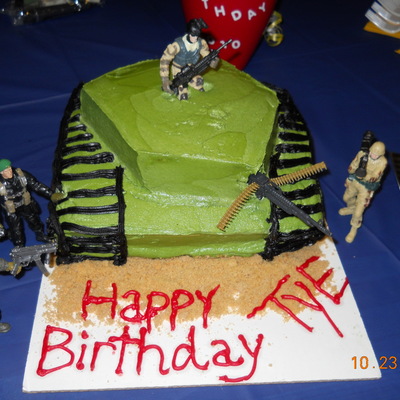 Army Tank Cake