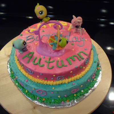 Littlest Pet Shop Cake