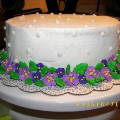 Apple Blossoms Cake