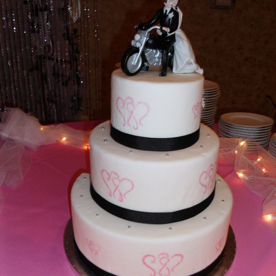 Niece's Wedding Cake