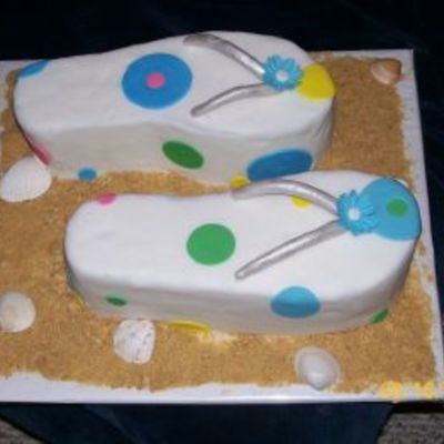 Flip Flop Cake