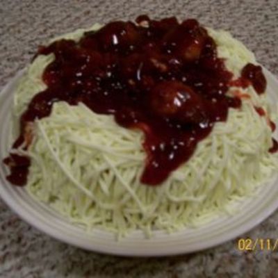 Spaghetti Cake