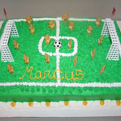 Soccer Birthday Cake