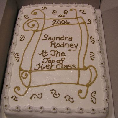 Retirement Cake For School Employee