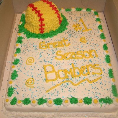 Softball Cake