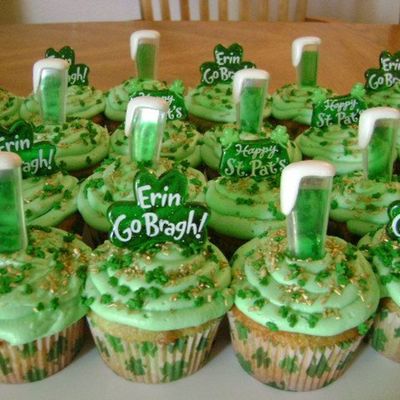 St. Patrick's Cupcakes