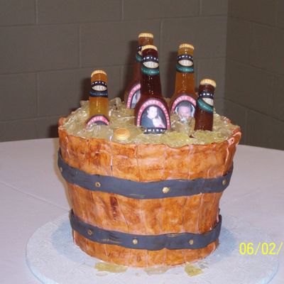 Bucket Of Beer Cake