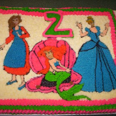 Disney Princess Cake