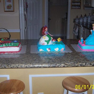 Cinderella, Ariel, & Cars