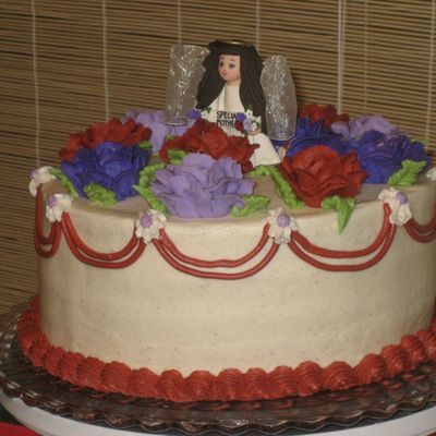 Angel Birthday Cake